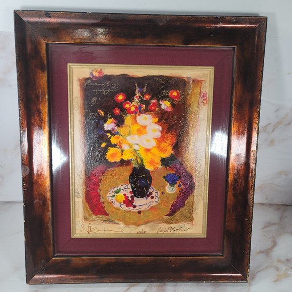 Original Alexander Galtchansky And Tanya Wissotzky Framed Limited - Picture 1 of 9